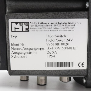 MSF-Technik Frequenzumrichter Duo Switch FieldPower 24V NOV