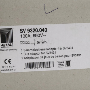 RITTAL Sammelschienenadapter SV 9320.040 OVP