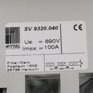 RITTAL Sammelschienenadapter SV 9320.040 OVP
