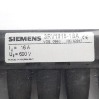 Siemens 3 Phasen Sammelschiene 3RV1915-1BA (5Stk.) OVP