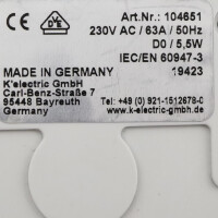 KELECTRIC Sicherungslasttrennschalter CORON2 104651 NOV