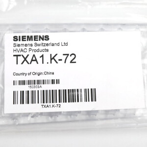 Siemens Adressschlüssel TXA1.K-72 OVP