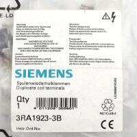 Siemens Spulenwiederholklemmen 3RA1923-3B OVP