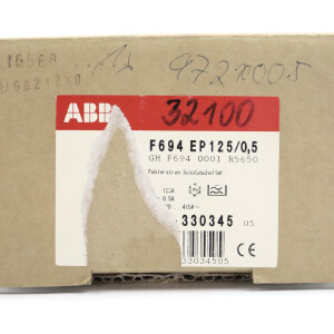 ABB FI-Schalter F694 EP 125/0,5 OVP