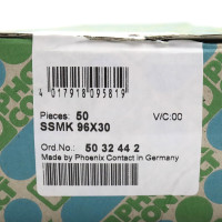Phoenix Contact Schaltschrankmarker SSMK 96X30 5032442 (50Stk.) OVP