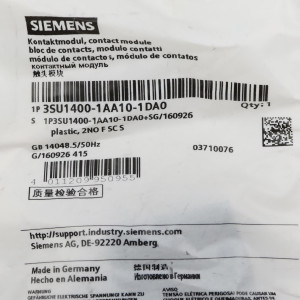 Siemens Kontaktmodul 3SU1400-1AA10-1DA0 OVP