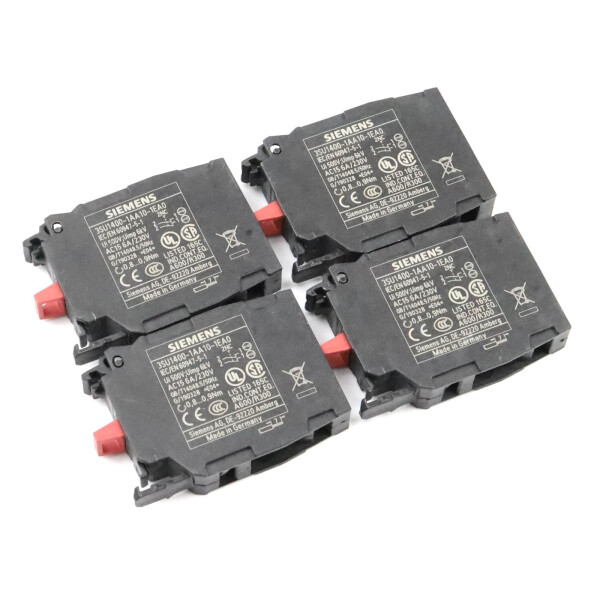 Siemens Kontaktmodul 3SU1400-1AA10-1EA0 (4Stk.) GEB