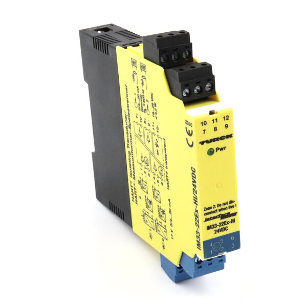 Turck Messumformer-Speisetrenner IM33-22Ex-Hi/24VDC 7506441 NOV