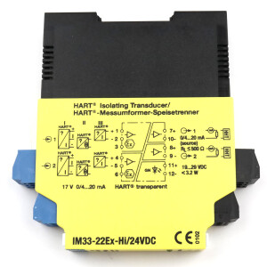 Turck Messumformer-Speisetrenner IM33-22Ex-Hi/24VDC 7506441 NOV