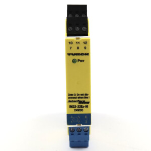 Turck Messumformer-Speisetrenner IM33-22Ex-Hi/24VDC 7506441 NOV