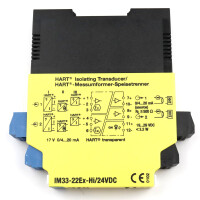 Turck Messumformer-Speisetrenner IM33-22Ex-Hi/24VDC 7506441 NOV
