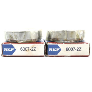 SKF Kugellager Rillenkugellager 6007-2Z (2Stk.) OVP