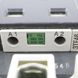 Siemens Schütz 3TF46 382V/50Hz 458V/60Hz GEB
