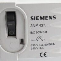 Siemens Lasttrennschalter 3NP437 400A NOV