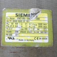 Siemens Synchronservomotor 1FK7105-5AC71-1AB0 GEB