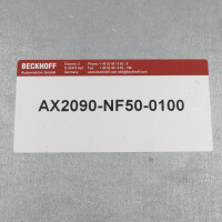 Beckhoff/LTi Netzfilter AX2090-NF50-0100 EMC100.1UR GEB