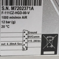 Bronkhorst Massendurchflussregler F-111CZ-HGD-00-V NOV