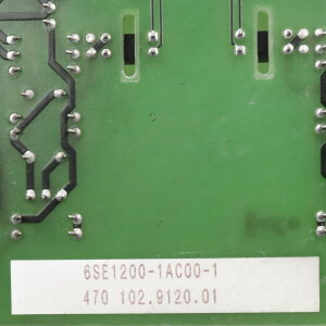 Siemens Simovert P. 6SE12/13 Ansteuerung 6SE1200-1AC00-1 GEB