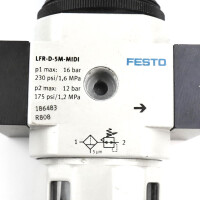 Festo Filter-Regelventil LFR-1/4-D-5M-MIDI 186483 GEB