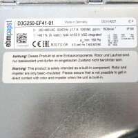 ebm-papst Radialventilator D3G250-EF41-01 380-480VAC NOV
