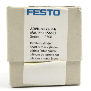 Festo Kompaktzylinder ADVU-50-25-P-A 156553 OVP