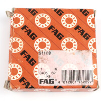 FAG Kugellager Axial-Rillenkugellager 51109 OVP