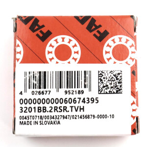 FAG Kugellager Schrägkugellager 3201BB.2RSR.TVH OVP