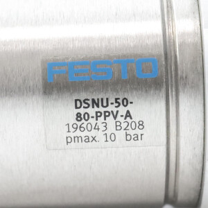 Festo Rundzylinder DSNU-50-80-PPV-A 196043 GEB