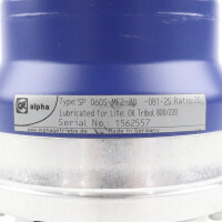alpha / Wittenstein Planetengetriebe SP 060S-MF2-20-0B1-2S i=20 GEB