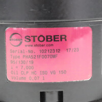 Stöber Planetengetriebe PHA521F0070MF i=7 GEB