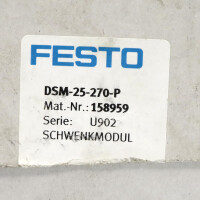 Festo Schwenkantrieb DSM-25-270-P 158959 OVP
