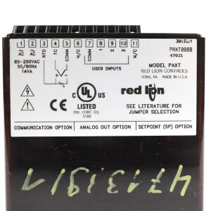 red lion Industrie-Digitalanzeige PAXT000B GEB
