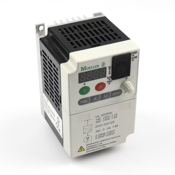 Moeller Frequenzumrichter DF51-322-025 0,25kW GEB