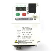 Moeller Frequenzumrichter DF51-322-025 0,25kW GEB
