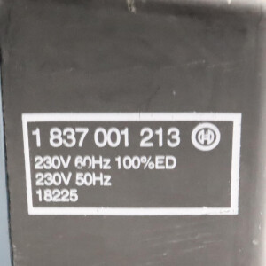 Bosch Wegeventil 081 WV 10 P1 V 1000 WS220/50-230/60 D0 0810001713 GEB