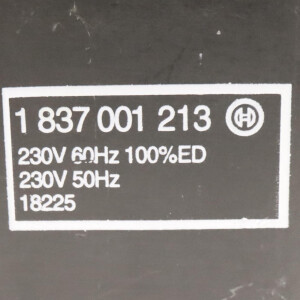 Bosch Wegeventil 081 WV 10 P1 V 1000 WS220/50-230/60 D0 0810001713 GEB