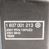 Bosch Wegeventil 081 WV 10 P1 V 1000 WS220/50-230/60 D0 0810001713 GEB
