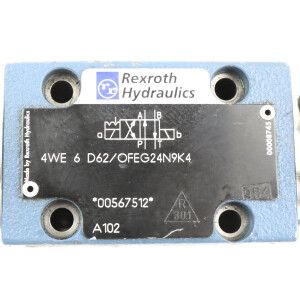 Rexroth Wegeventil 4WE 6 D62/OFEG24N9K4 GEB