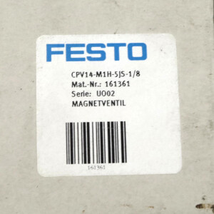 Festo Magnetventil CPV14-M1H-5JS-1/8 161361 OVP