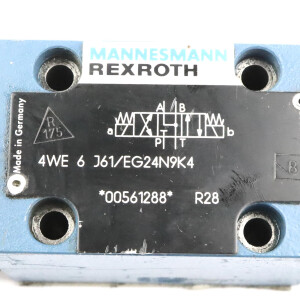 Rexroth Mannesmann Wegeschieberventil 4WE 6 J61/EG24N9K4 GEB