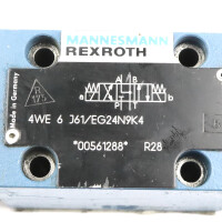Rexroth Mannesmann Wegeschieberventil 4WE 6 J61/EG24N9K4 GEB