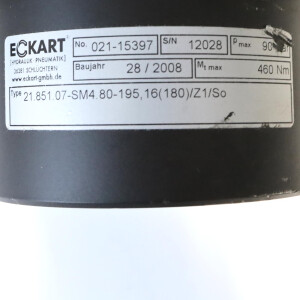 Eckart Schwenkmotor SM-4.80-180 21.851.07-SM4.80-195,16(180)/Z1/So NOV