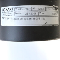 Eckart Schwenkmotor SM-4.80-180 21.851.07-SM4.80-195,16(180)/Z1/So NOV