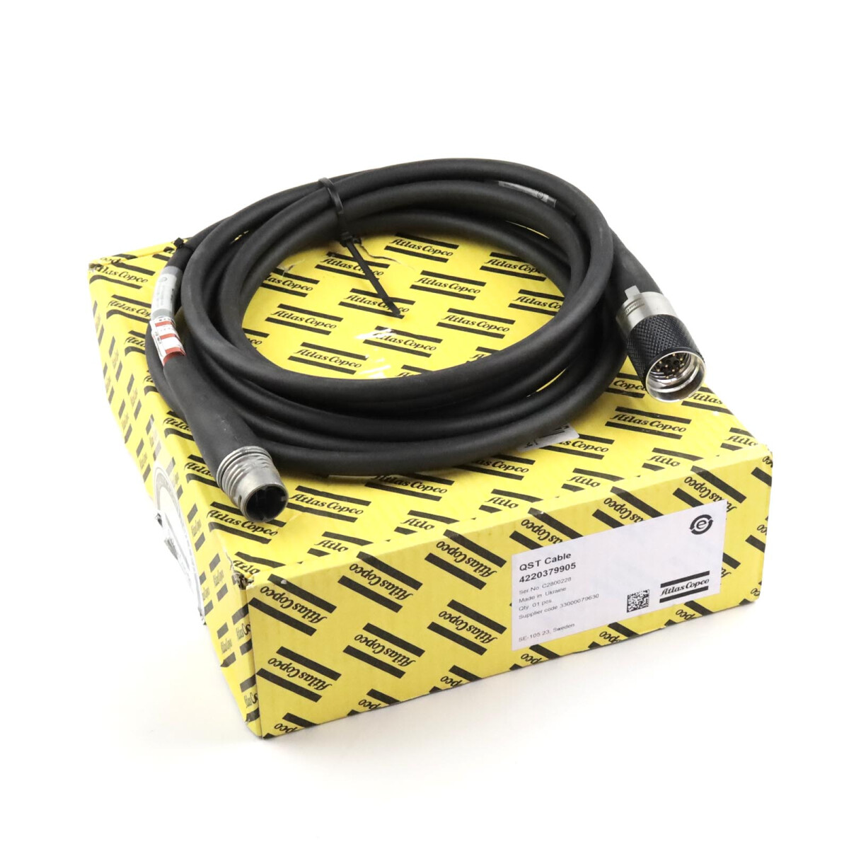 Atlas Copco Werkzeugkabel QST Std/Ext Cable 4220379905 5m OV