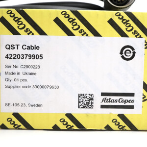 Atlas Copco Werkzeugkabel QST Std/Ext Cable 4220379905 5m OVP
