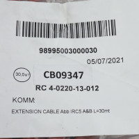 SUMCAB Verlängerungskabel IRC5 A&B 98995003000030 30m OVP