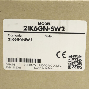 ORIENTAL MOTOR Induktionsmotor 2IK6GN-SW2 OVP