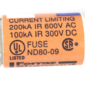 Ferraz-Shawmut Sicherungen ATQR1/2 1/2A 600VAC 300VDC (5Stk.) NOV