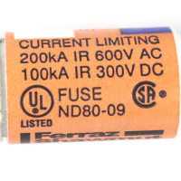 Ferraz-Shawmut Sicherungen ATQR1/2 1/2A 600VAC 300VDC (5Stk.) NOV