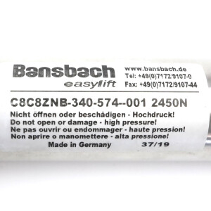 Bansbach Gaszugfeder C8C8ZNB-340-574--001 2450N NOV